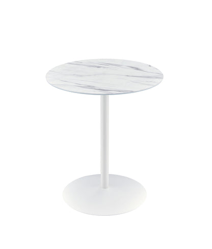 Circa - 17.5&quot; End Table With Marble Textured Top