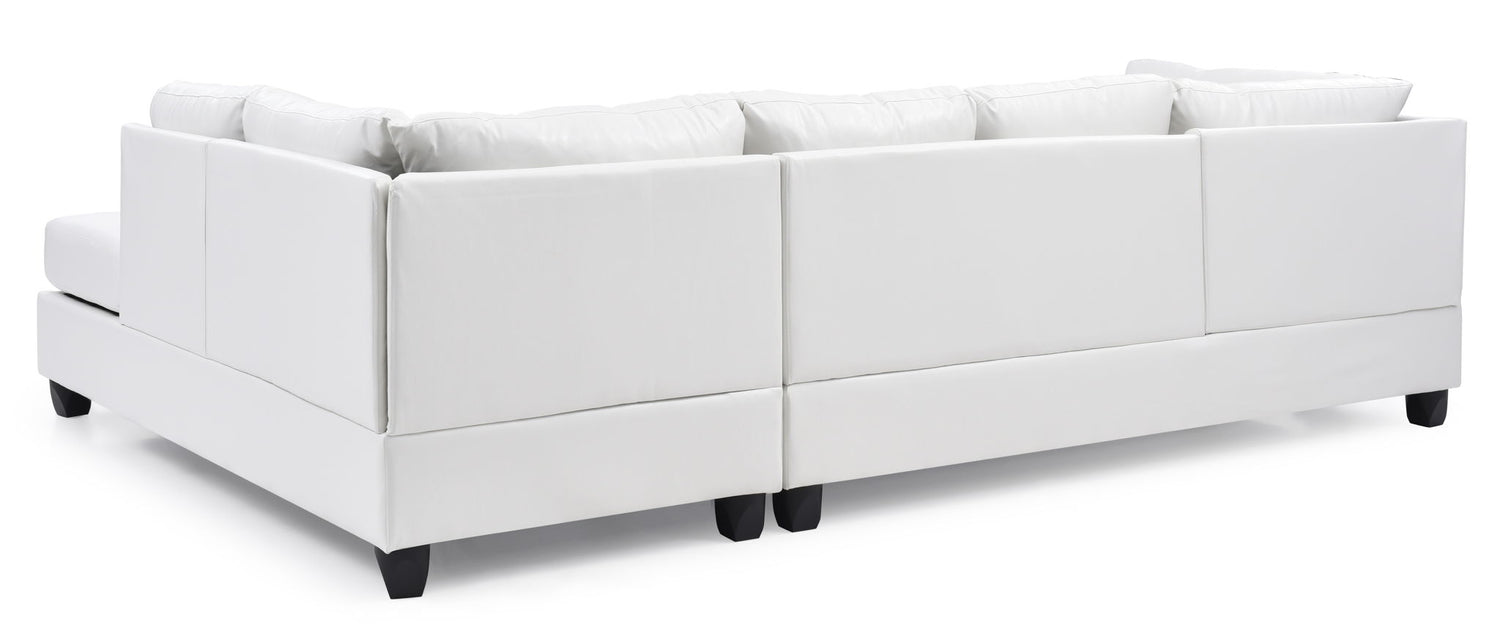 Malone - Sectional - White