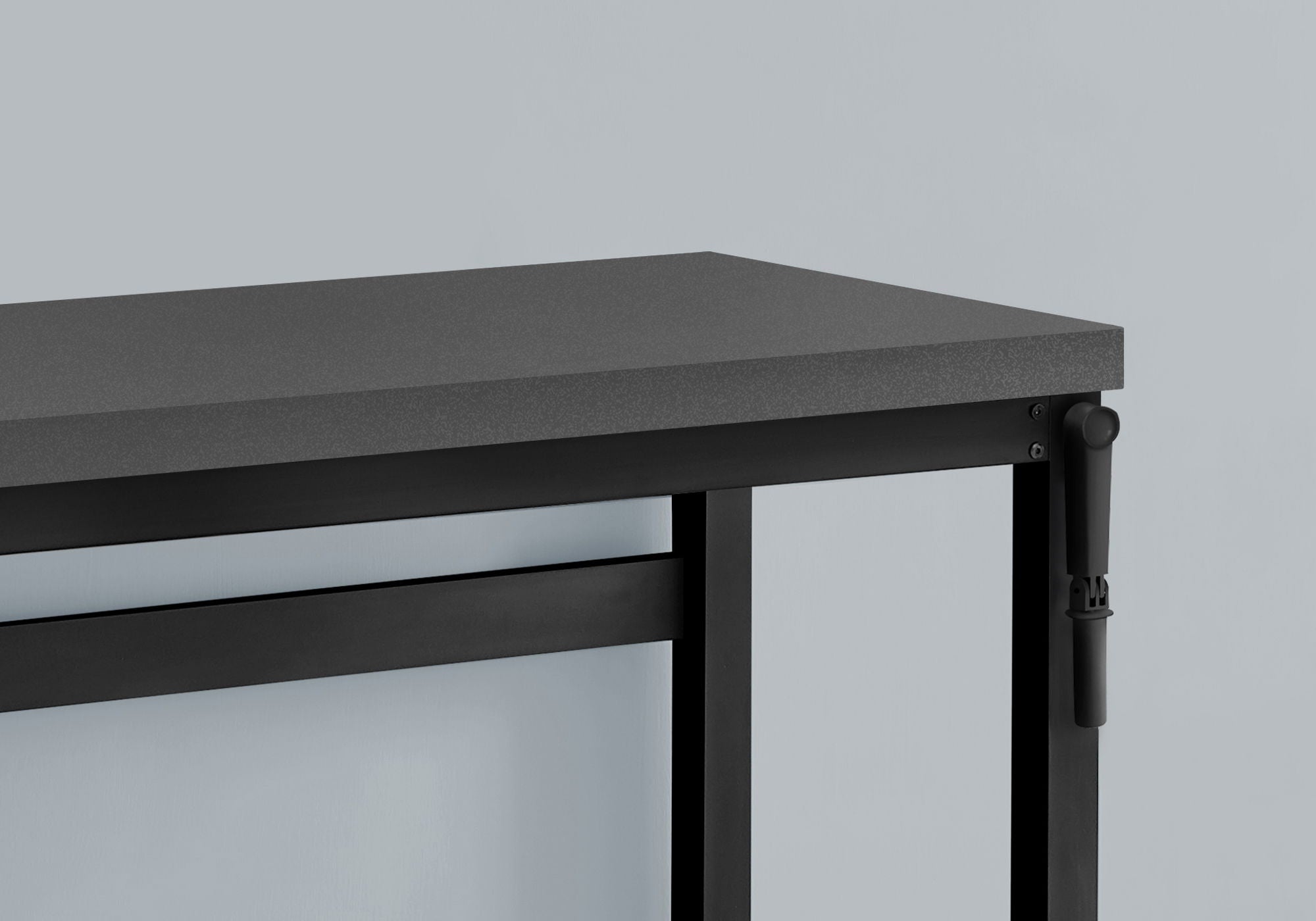 Computer Desk, Home Office, Standing, Adjustable, Laptop, Contemporary &amp; Modern