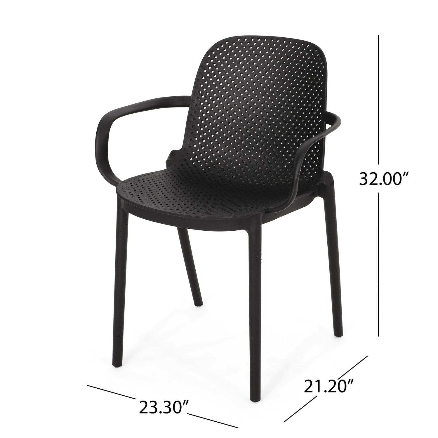 Roxanne - Outdoor Stacking Dining Armchair (Set of 2)