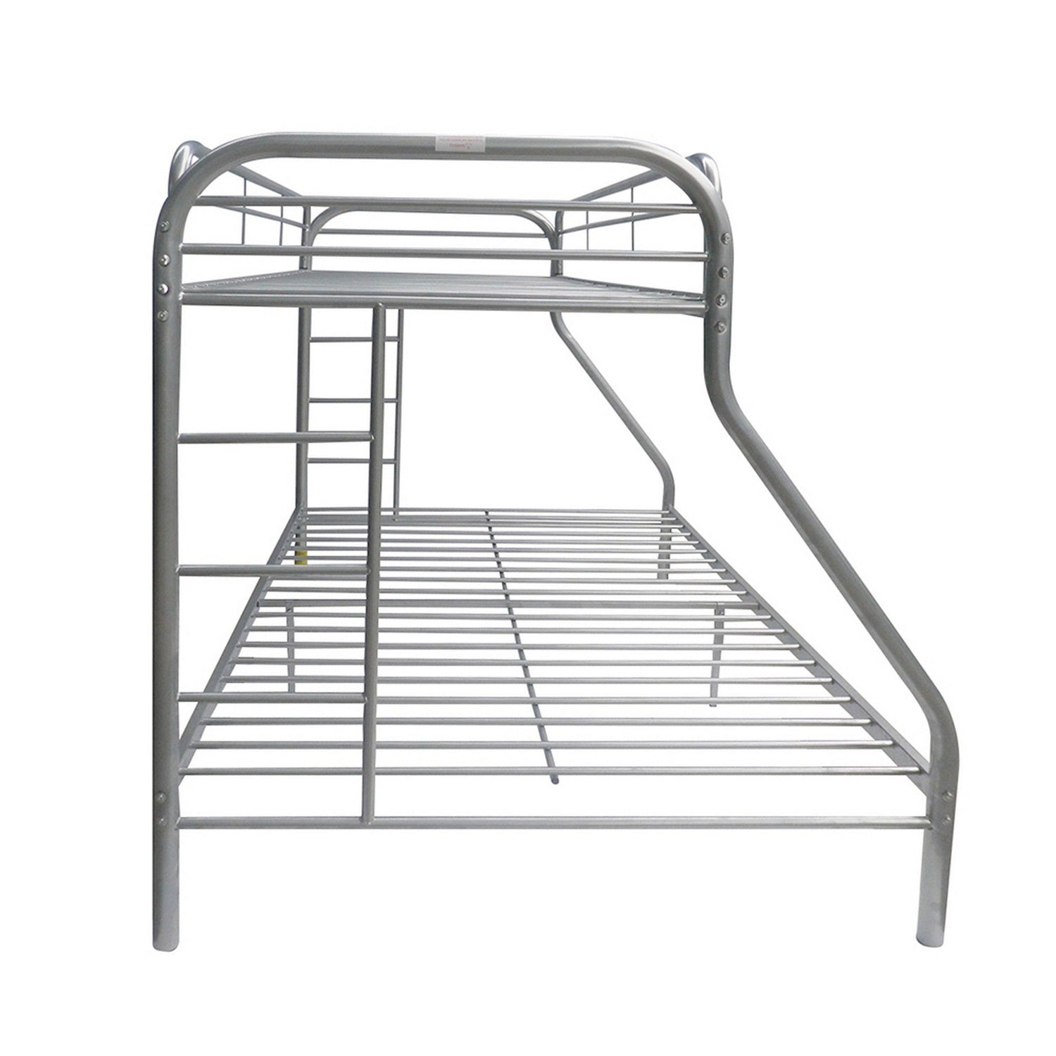Tritan - Twin / Full Bunk Bed - Silver