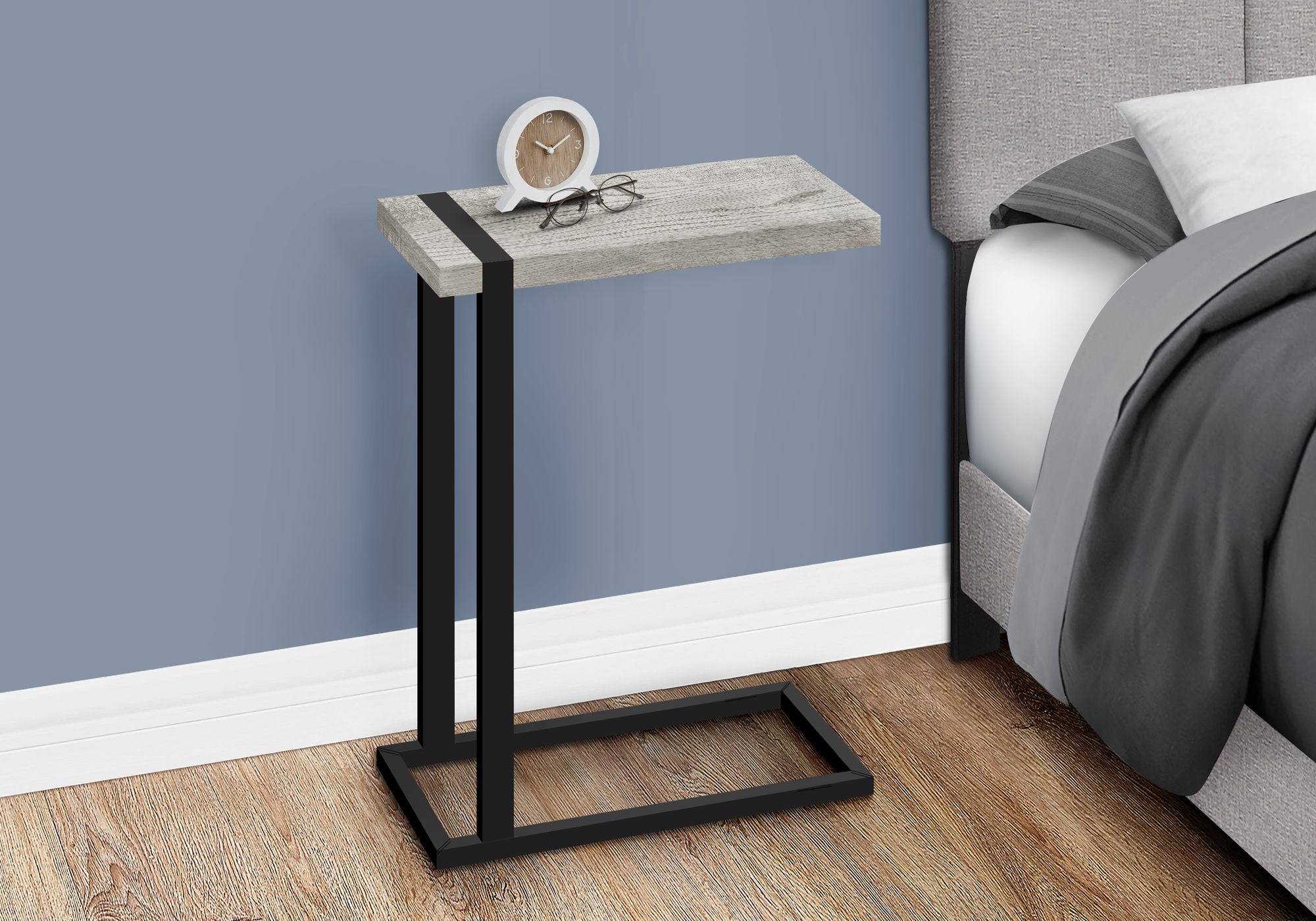 Accent Table, C - Shaped, Contemporary &amp; Modern Stylish Design