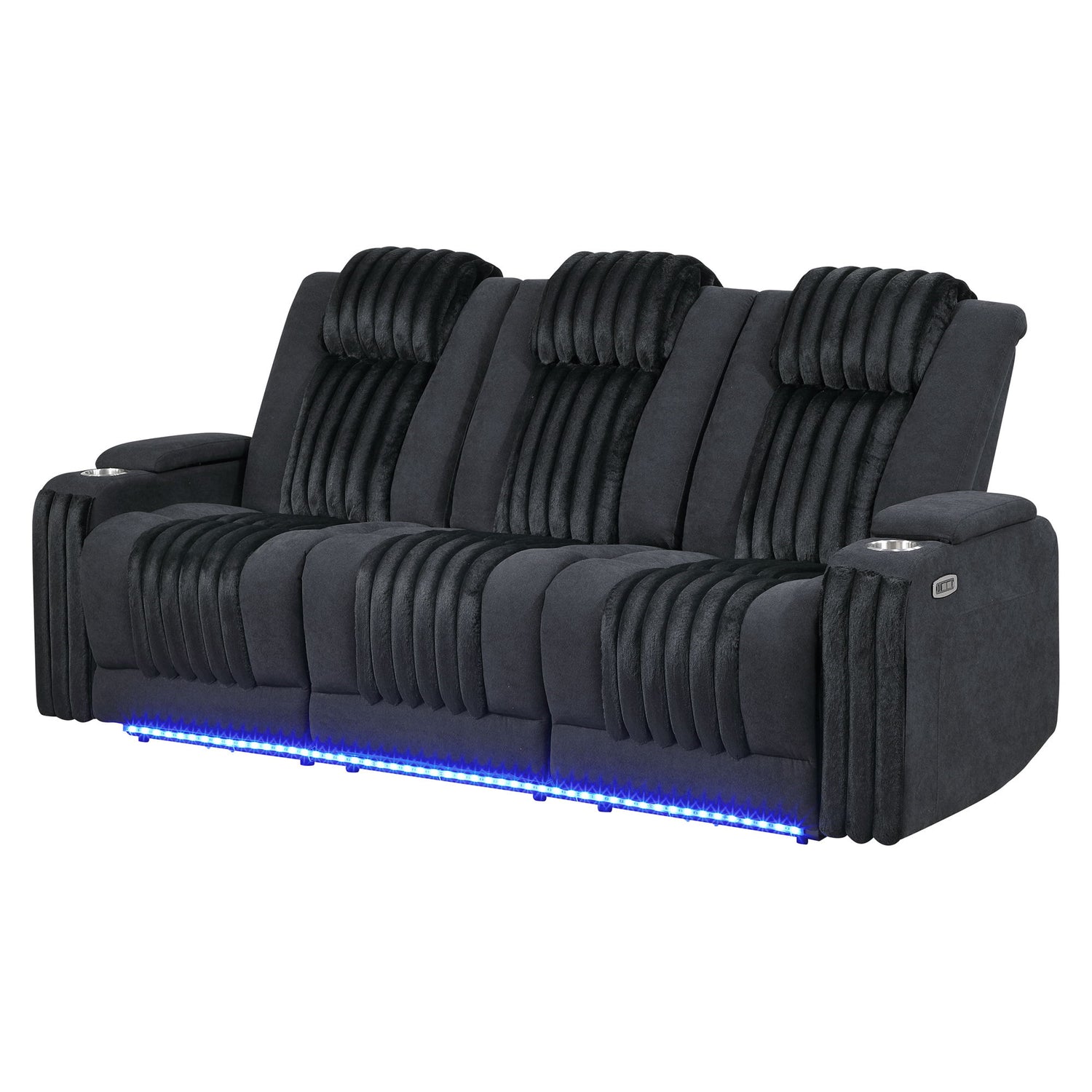 Duran - Power Reclining Sofa With Power Headrest