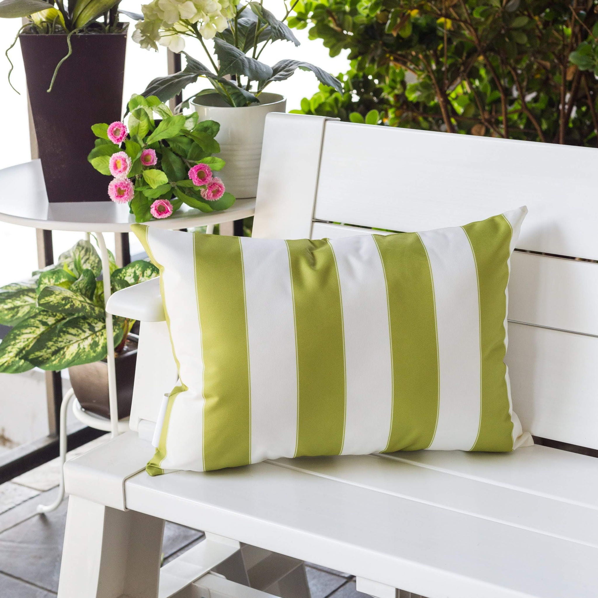 Horizon Stripe Pillow Outdoor &amp; Indoor