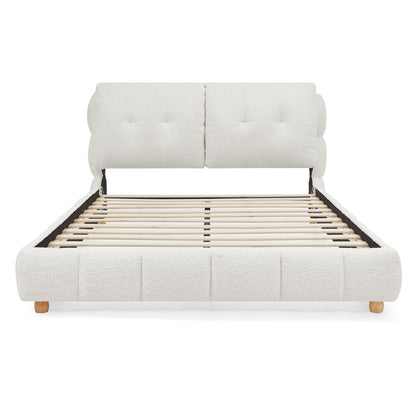 Platform Bed &amp; Upholstered Frame