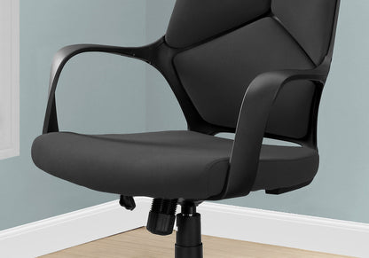 Office Swivel Chair, Adjustable Height, Ergonomic, Armrests, Contemporary &amp; Modern