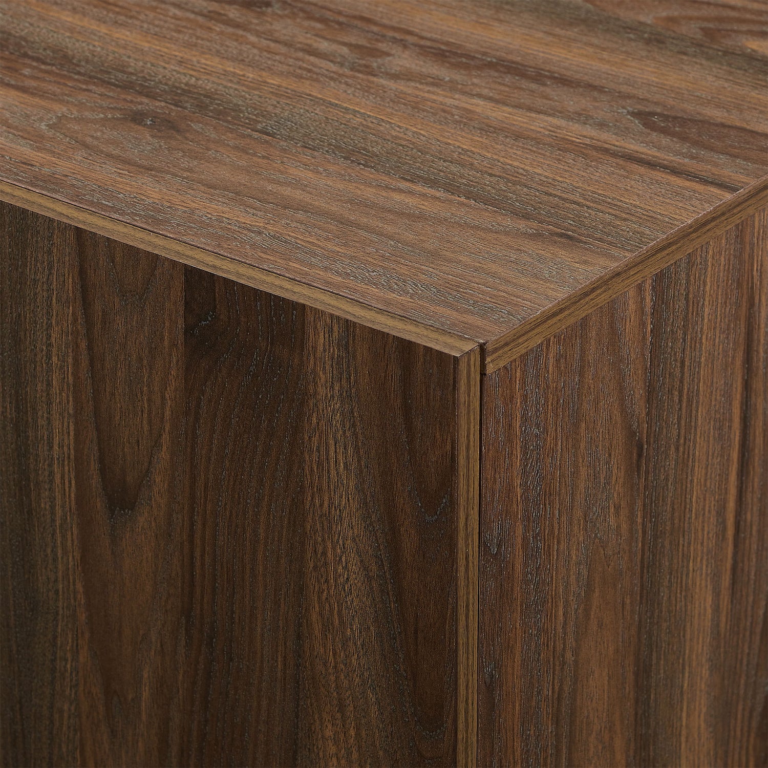 Mid-Century Modern 3 Drawer Low TV Stand For TVs Up To 80&quot;