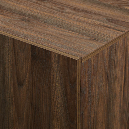 Mid-Century Modern 3 Drawer Low TV Stand For TVs Up To 80&quot;
