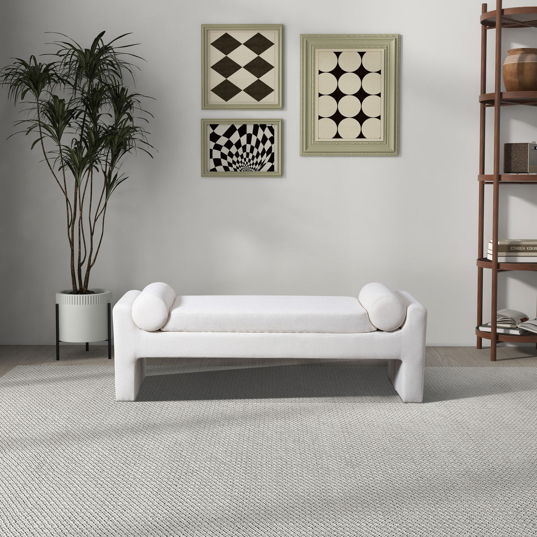Camden - Bench - White