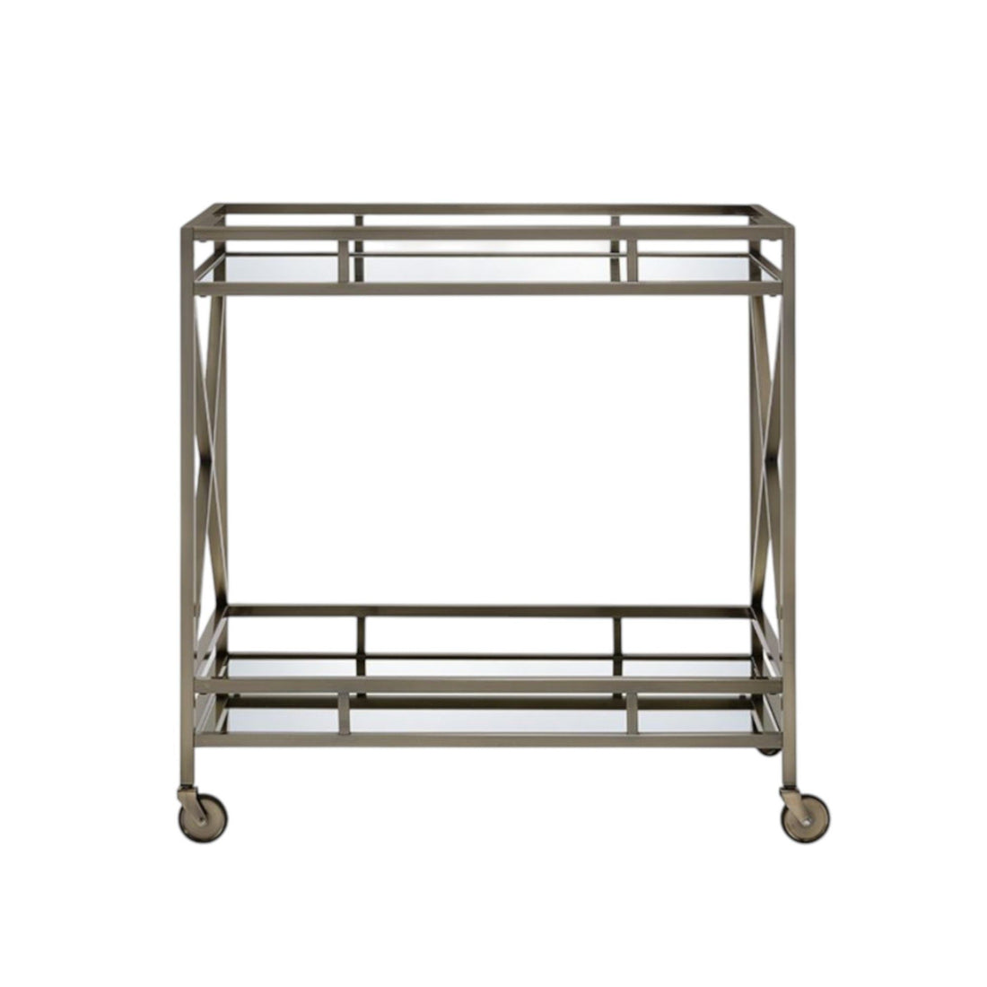 Kristensen - Serving Cart - Antique Gold