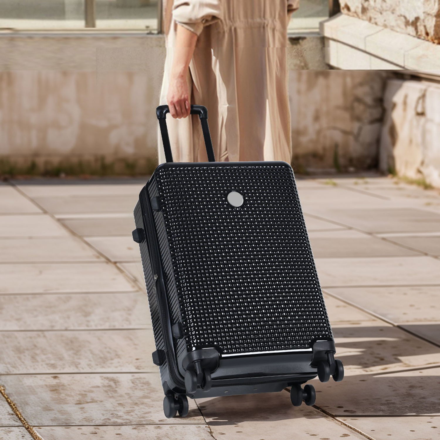 Luggage Sets 3 Piece Hardshell Suitcases With Wheels, Lightweight Expandable Travel Luggage With Tsa Lock, Carry-On, Checked Luggage (20&quot; 24&quot; 28&quot;)