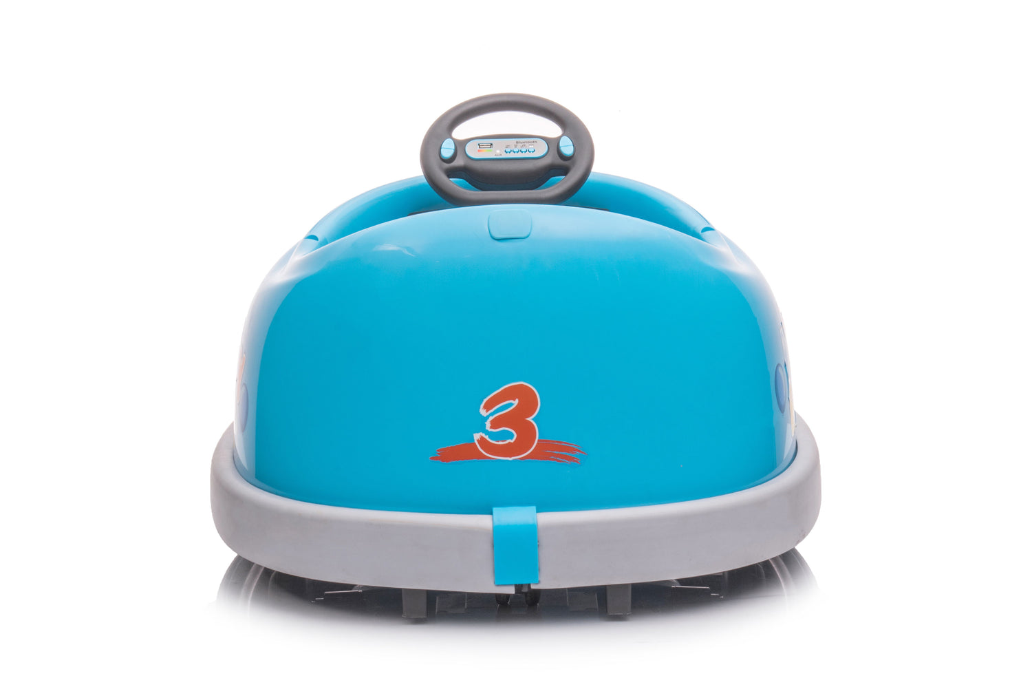 Bumper Car For Kids, 12V Dual Drive 1-6 Years Old Children&