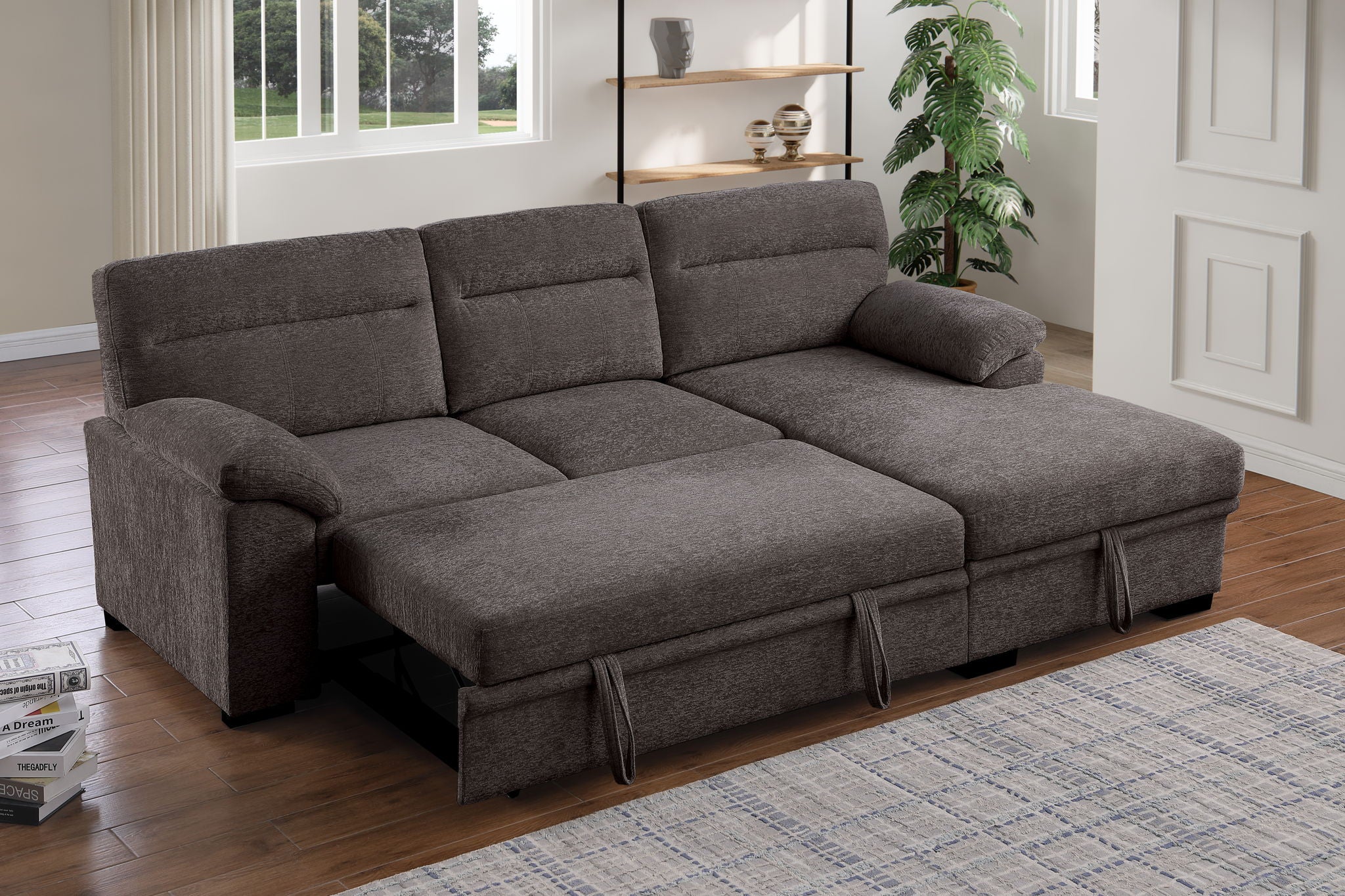 Kipling II - 92.5&quot; Sleeper Sectional Sofa