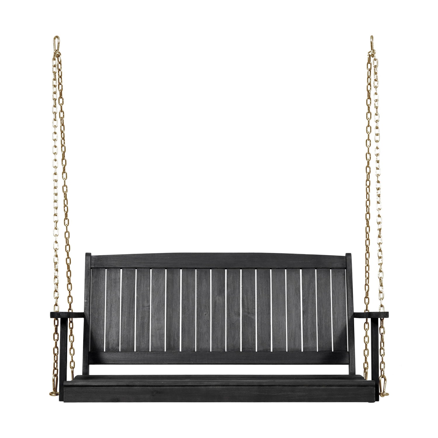 Tambora - Porch Swing Acacia Wood Slat Design