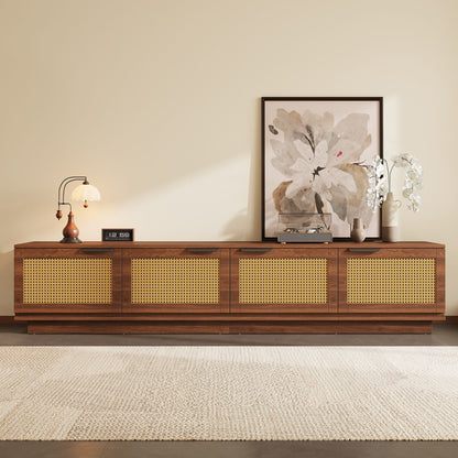 TV Stand, Media Console - Walnut