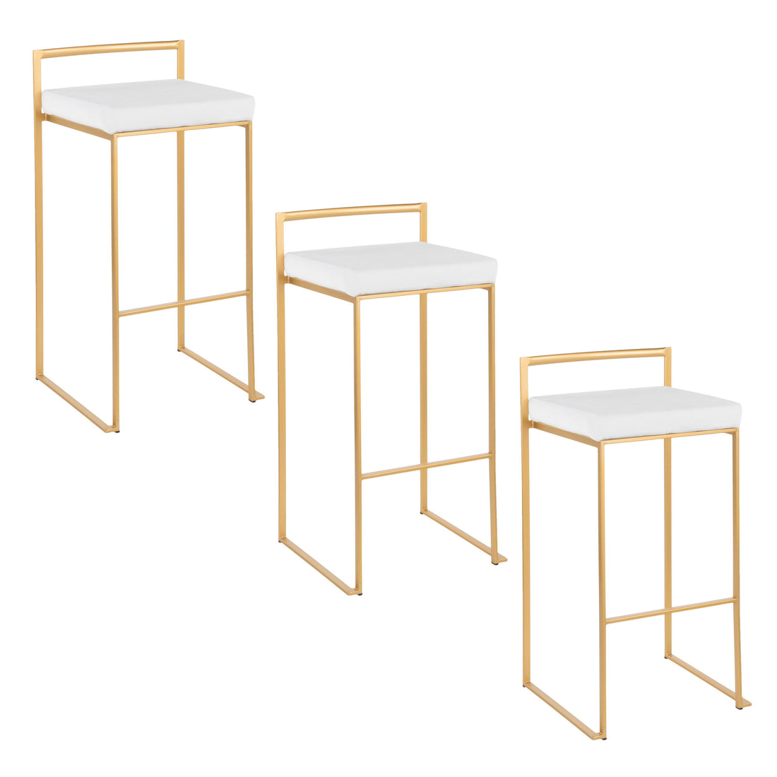 Fuji - Contemporary / Glam &amp; Quality Construction Barstool