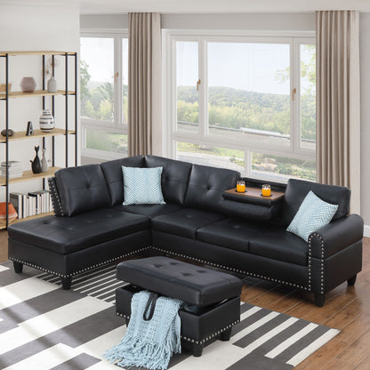 Irine - Sectional Sofa With Ottoman
