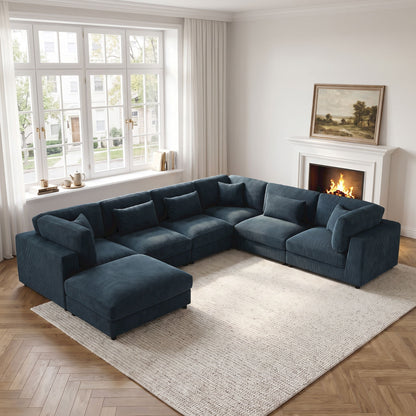 Upholstered Modular Sectional &amp; Custom Configuration