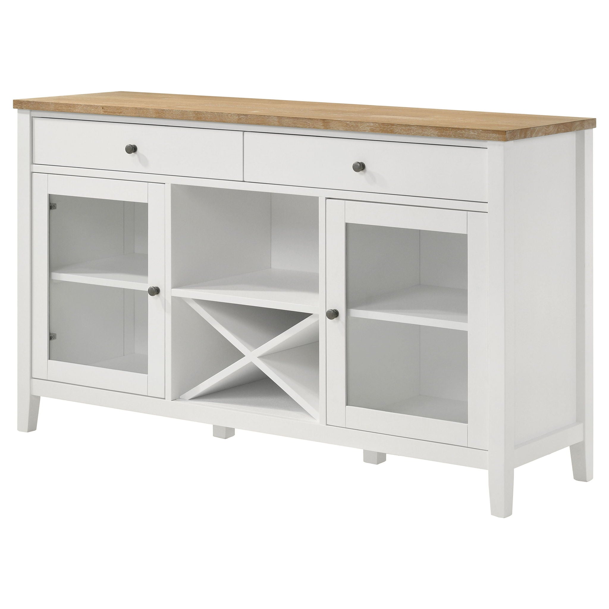 Prager - 2 Door Dining Sideboard - White