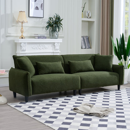 Teddy Velvet Sofa, Soft &amp; Comfortable