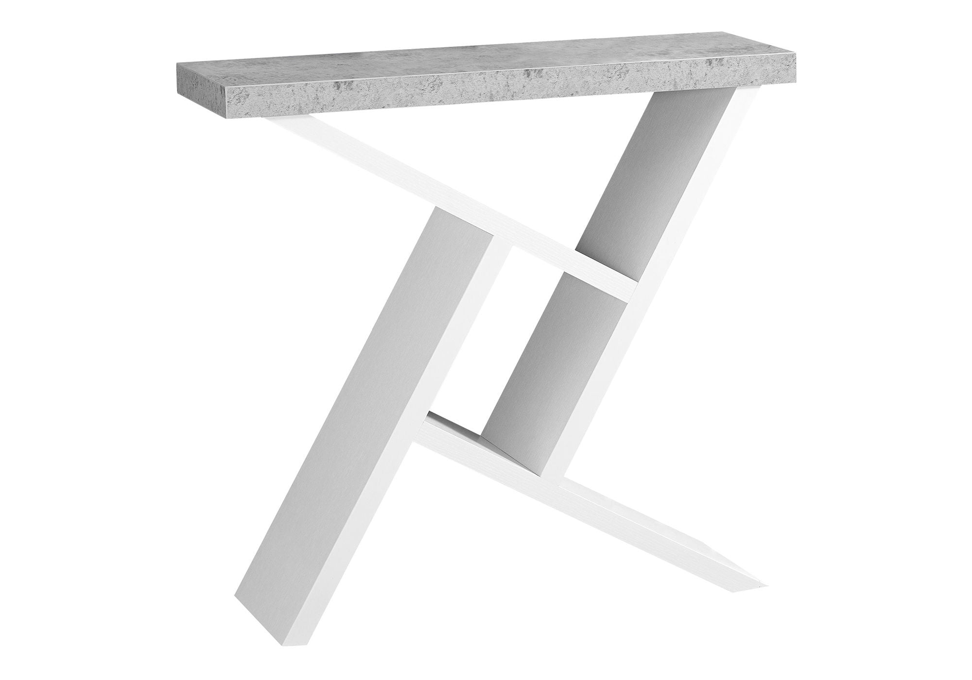Accent Console Table For Entryway, Spacious Table Top, Contemporary &amp; Modern