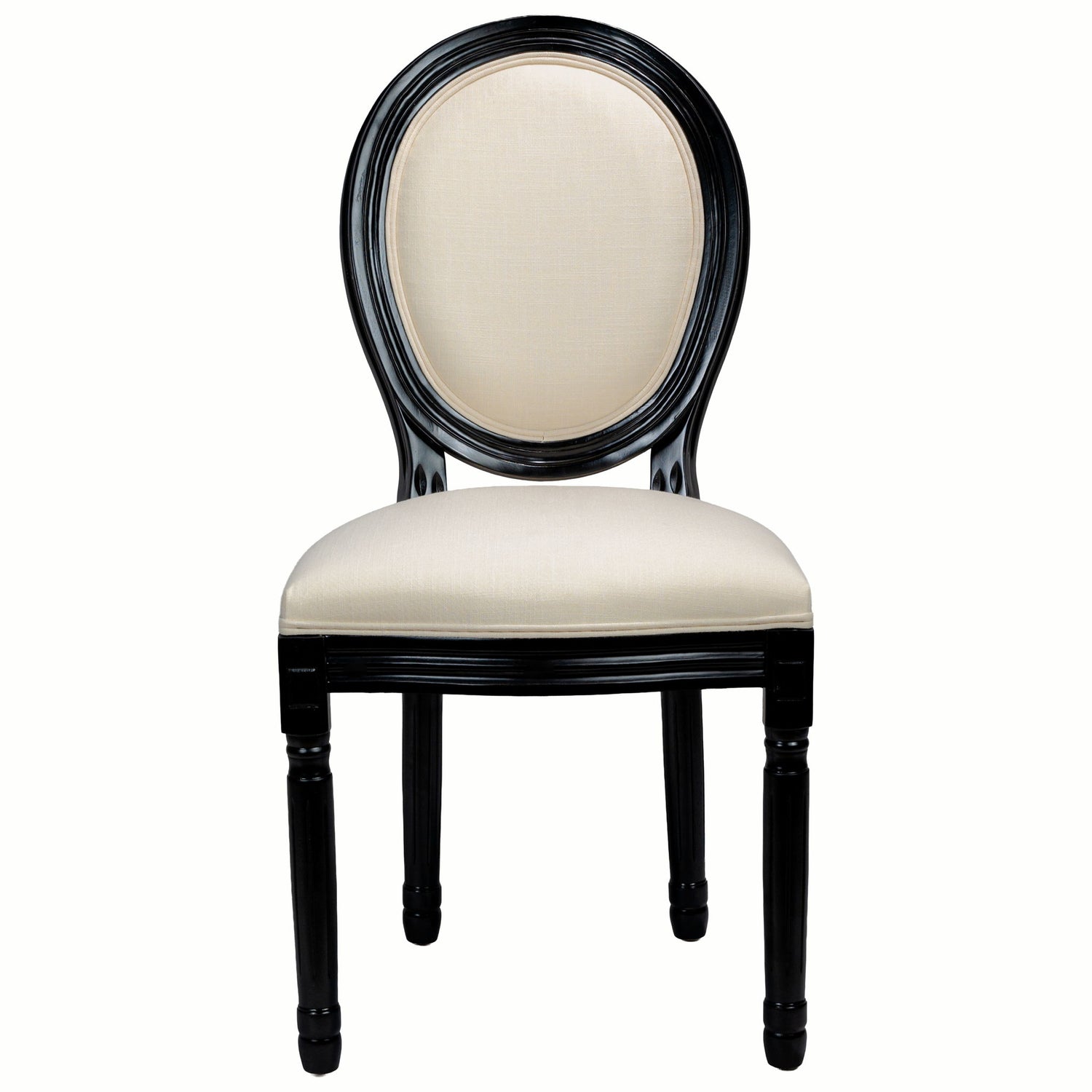 Upholstered &amp; Round Back Dining Chairs (Set of 2)