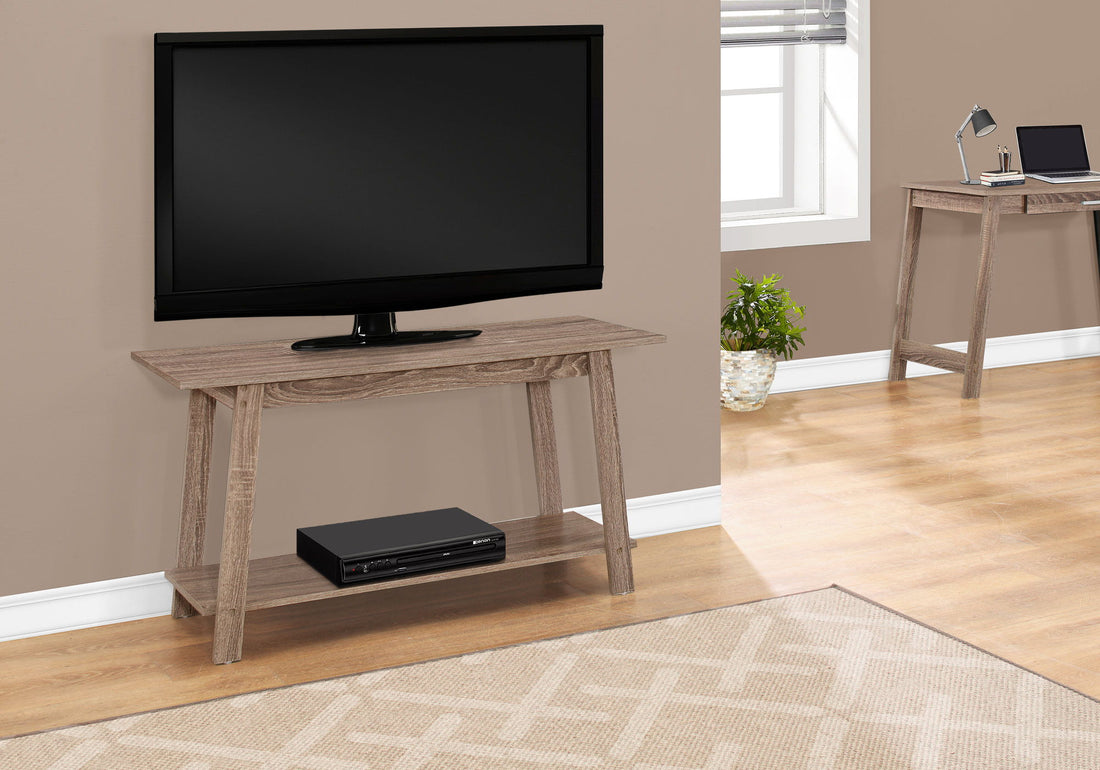 TV Stand, Console, Media Entertainment Center, Storage Shelves, Contemporary &amp; Modern