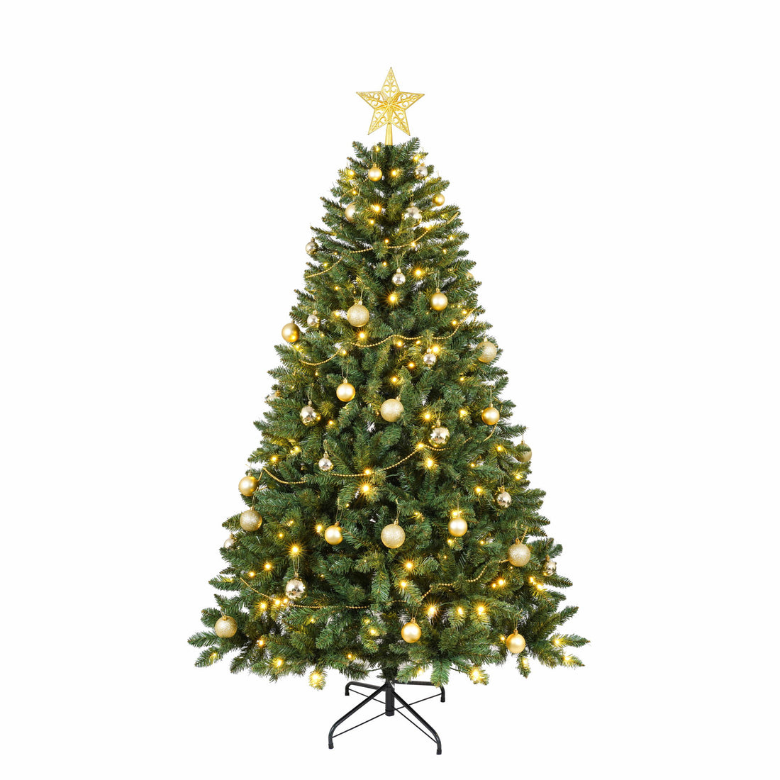 Christmas Tree With Warm White Leds