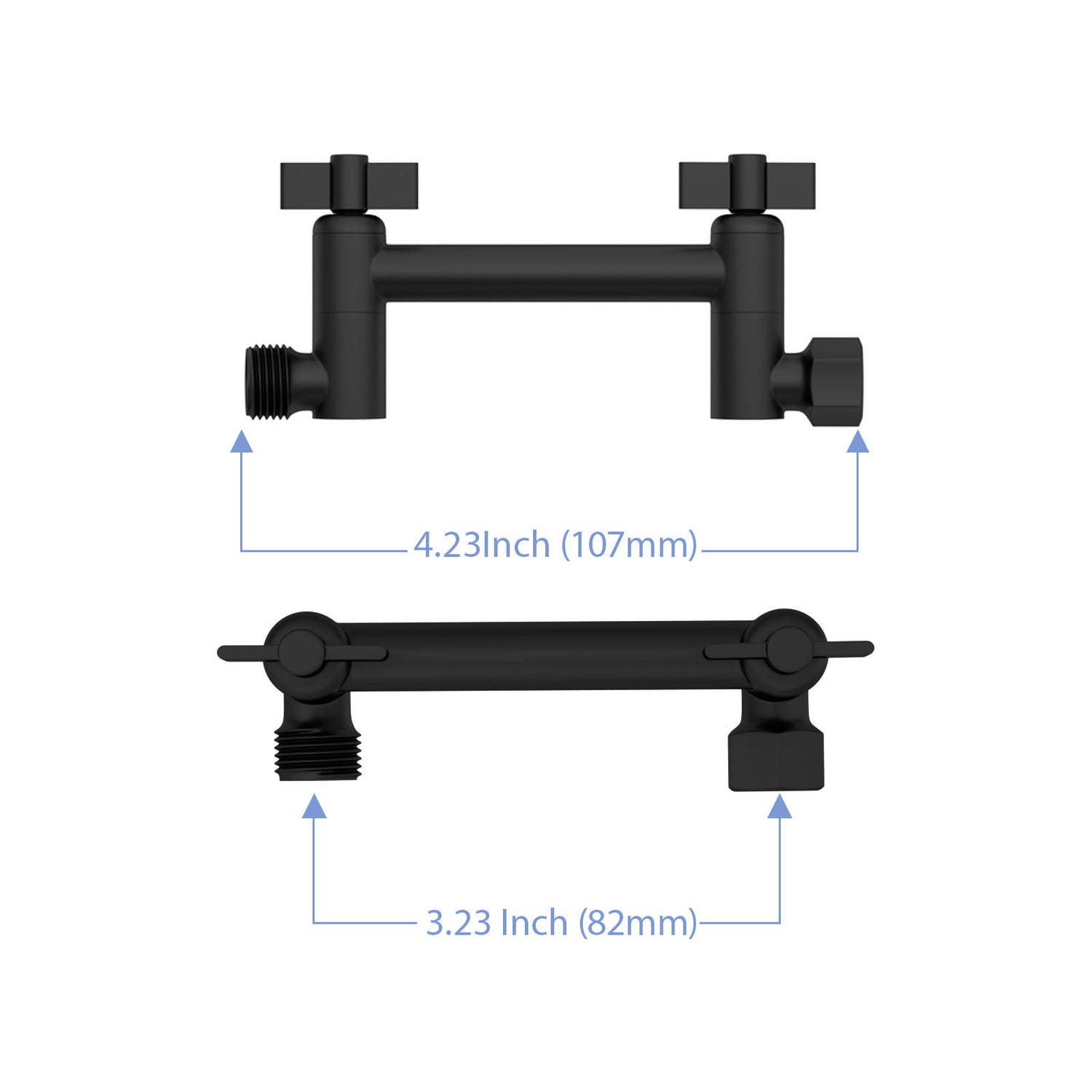 Sleek Design Stainless Steel Shower Arm Extension