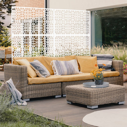 Outdoor &amp; Indoor Metal Freestanding Decorative Privacy Screen