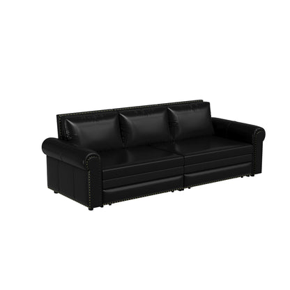 Chesterfield Sofa &amp; Pull Out Bed