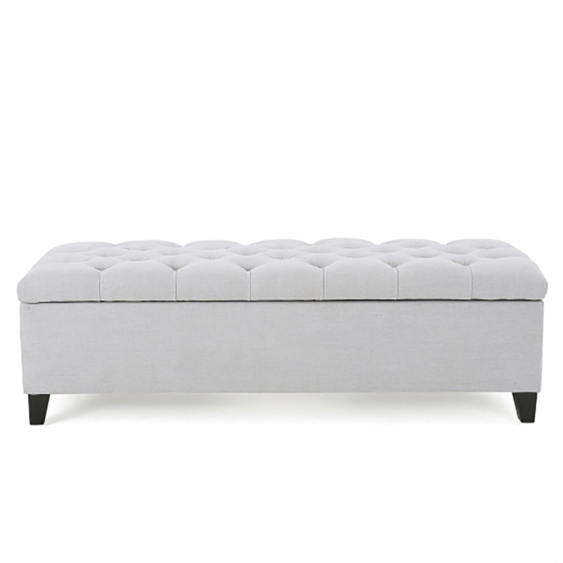 Glouster - Storage Ottoman - Light Gray