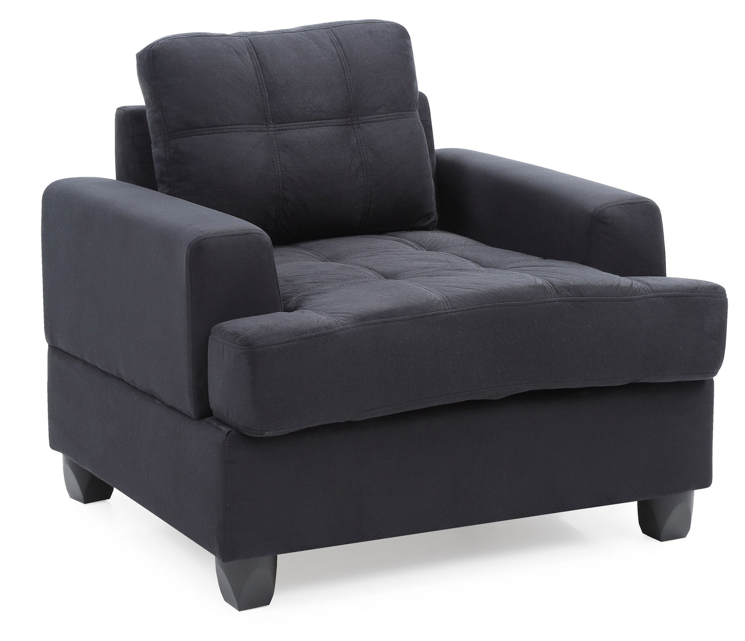 Elegant Transitional Chair - Black
