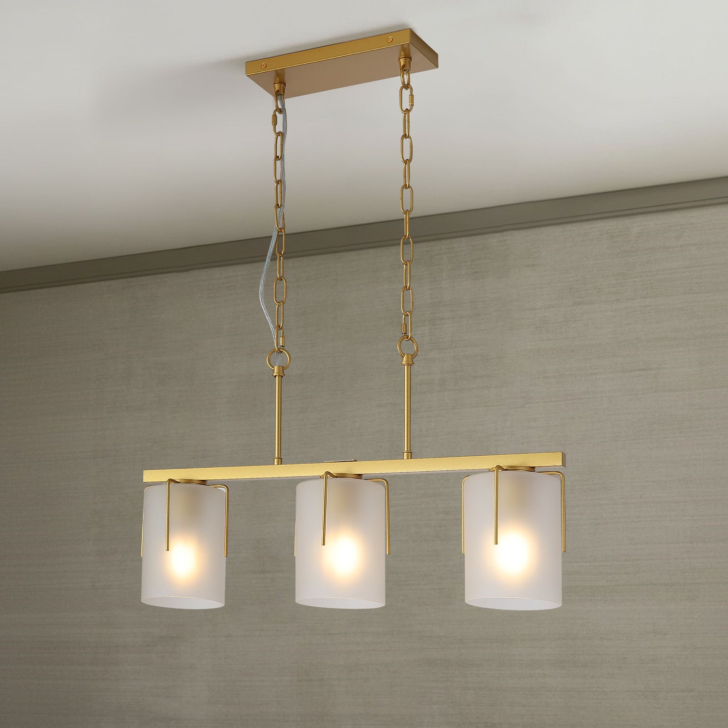 Adjustable Cylindrical Pendant Light