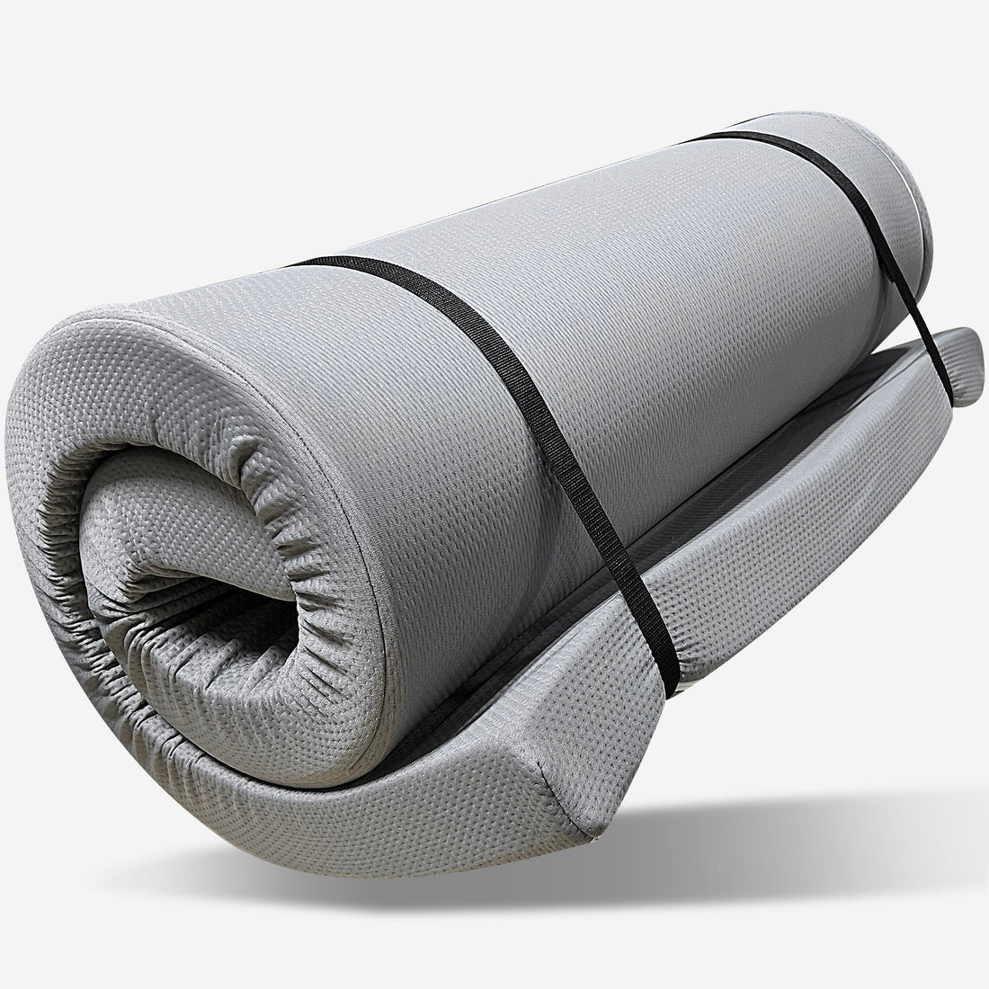 Memory Foam Camping Mattress, Foldable, Portable Comfort With Water Resistant Cover