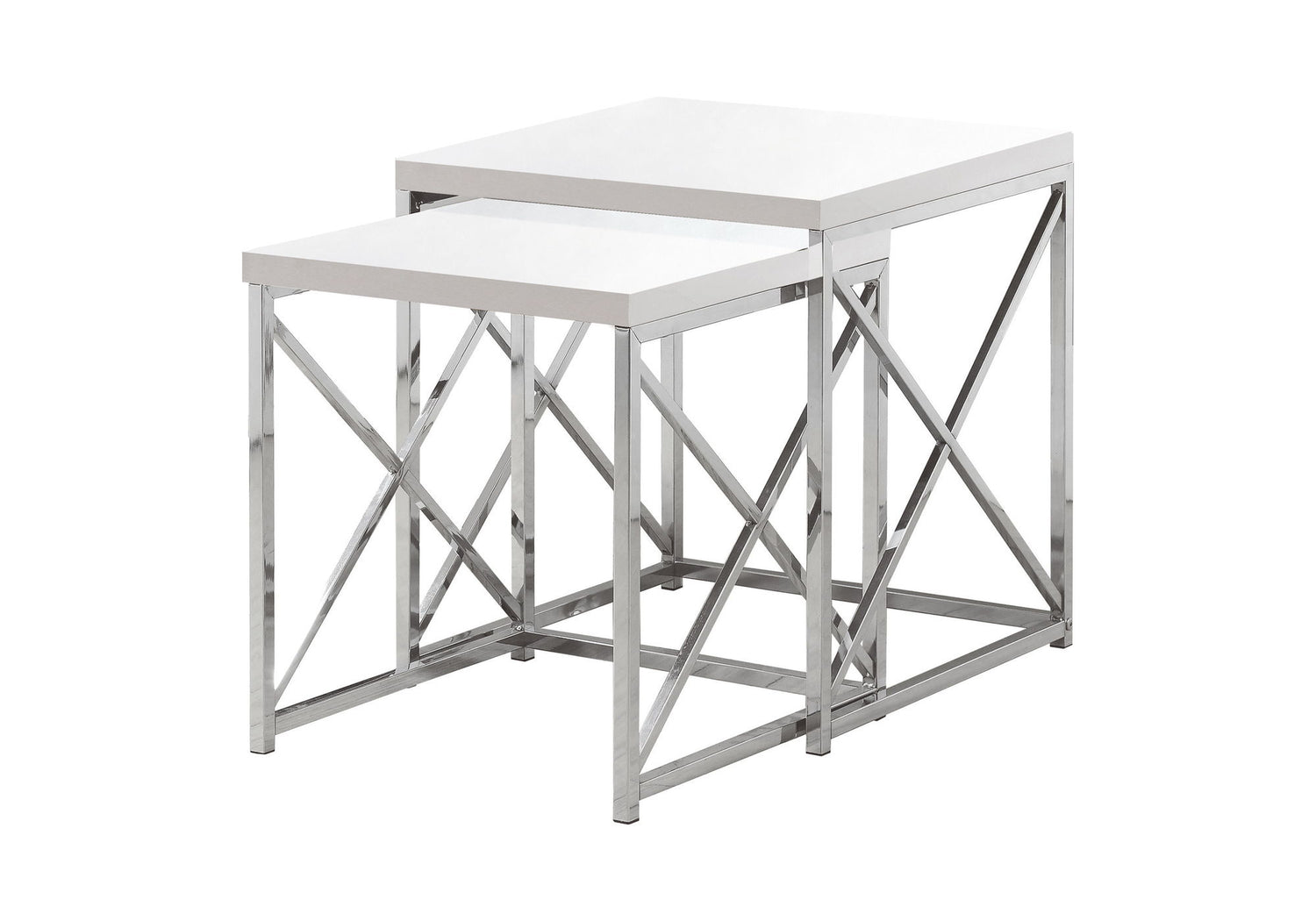 Nesting Table, Accent, Contemporary &amp; Modern (Set of 2)