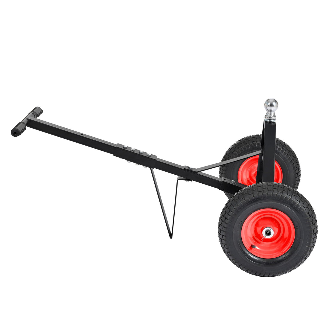 Heavy Duty Trailer Dolly With 2&quot; Ball 1000 Lb Capacity For Easy Mobility - Black