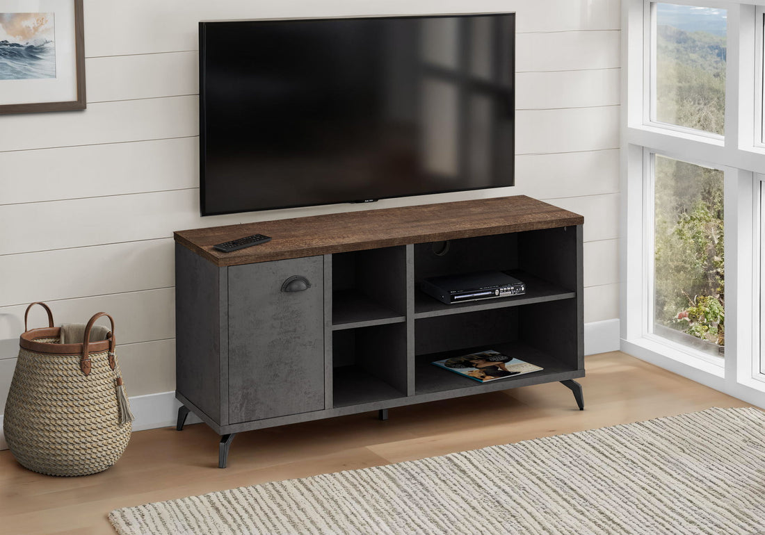 TV Stand, Console, Media Entertainment Center, Storage Cabinet, Contemporary &amp; Modern
