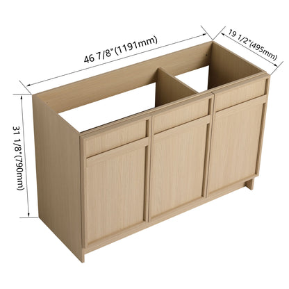 Modern Freestanding Bathroom Vanity &amp; Soft Close Cabinet Doors