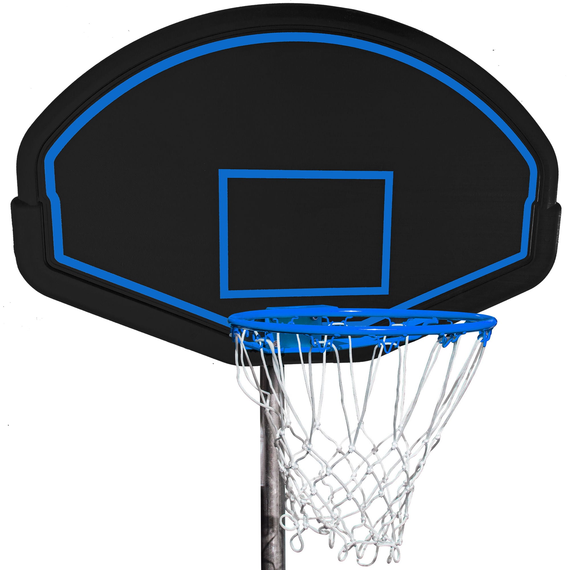 Trampoline For Adults &amp; Kids With Basketball Hoop, Outdoor Trampolines With Ladder And Safety Enclosure Net For Kids And Adults