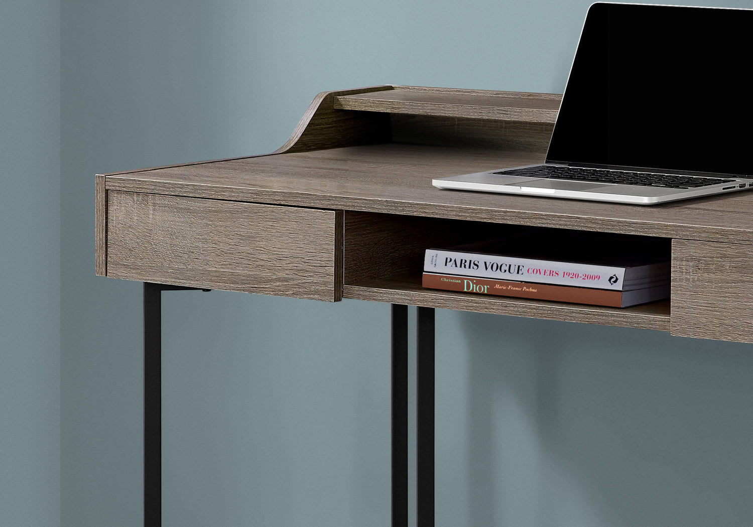 Computer Desk For Home Office, Ample Storage, Contemporary &amp; Modern