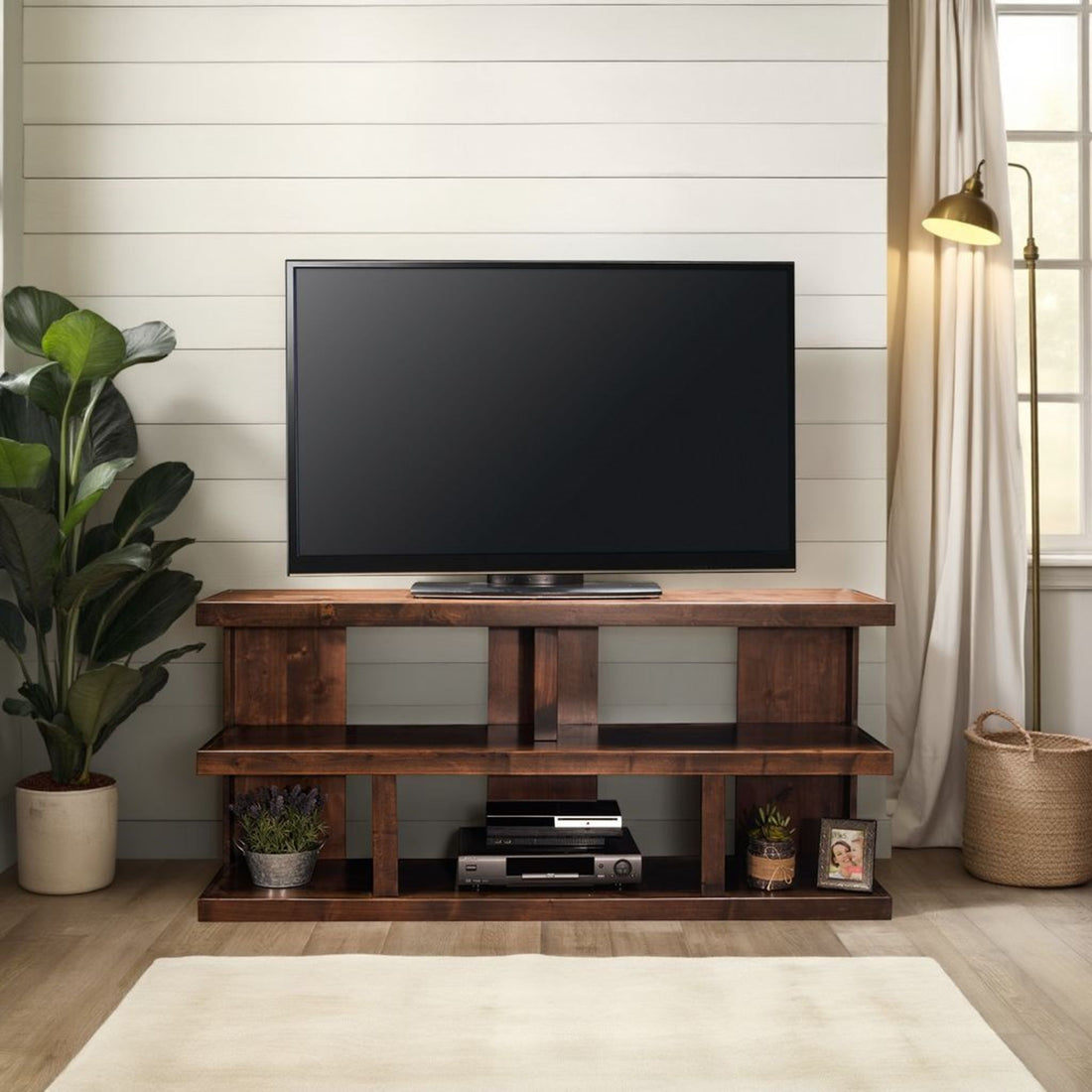 Sausalito - TV Stand Console For TVs Up To 70&quot; - Whiskey