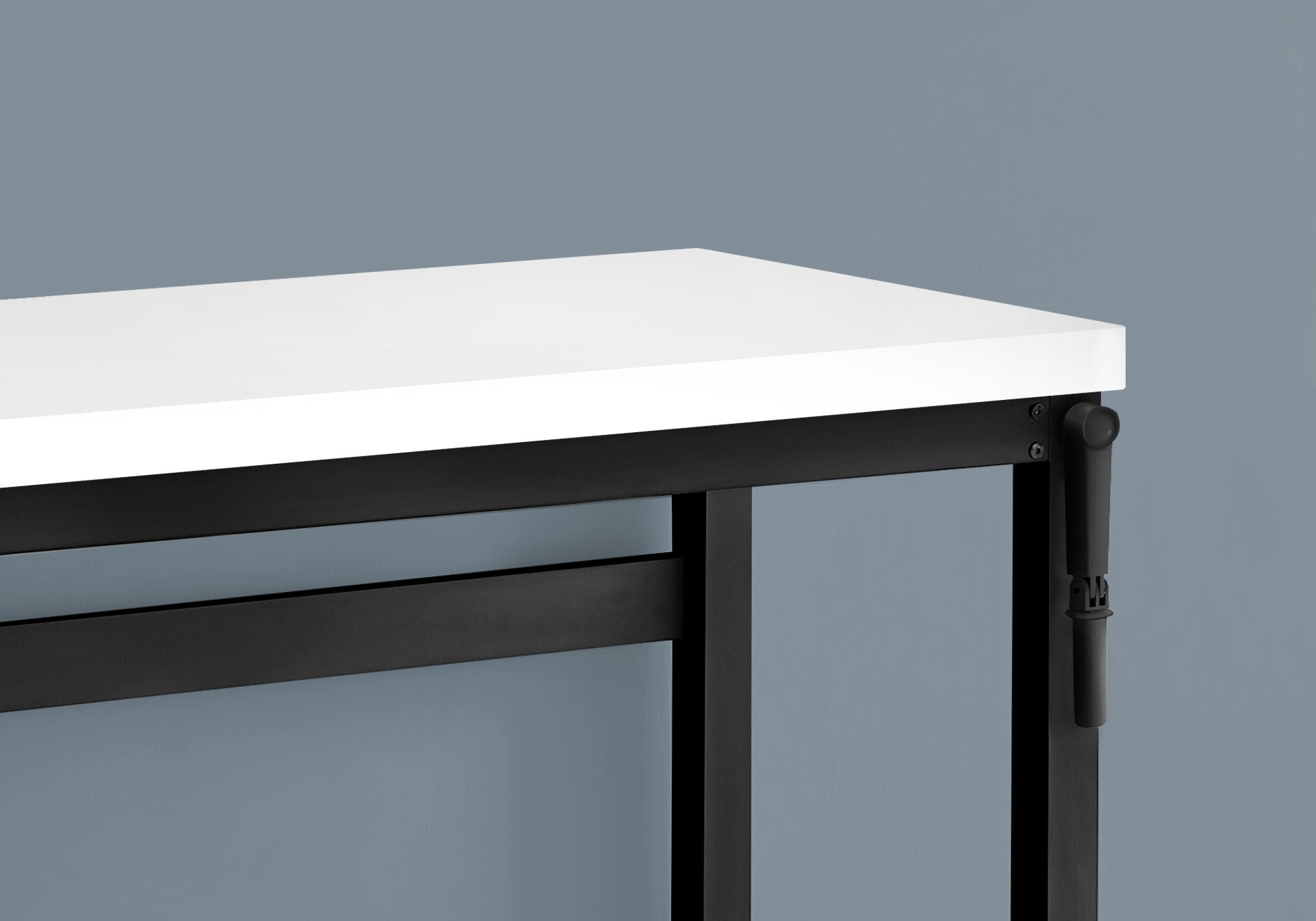 Computer Desk, Home Office, Standing, Adjustable, Laptop, Contemporary &amp; Modern