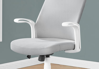 Office Chair, Adjustable Height, Swivel, Armrests, Contemporary &amp; Modern