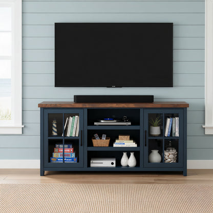 TV Stand Console &amp; Cable Management