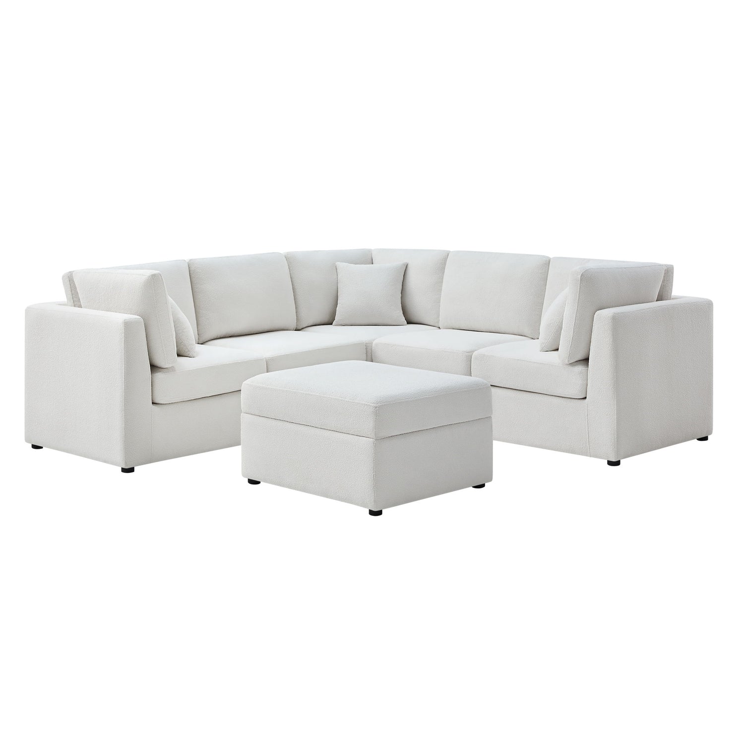 Chauncy - Sectional With Storage Ottoman