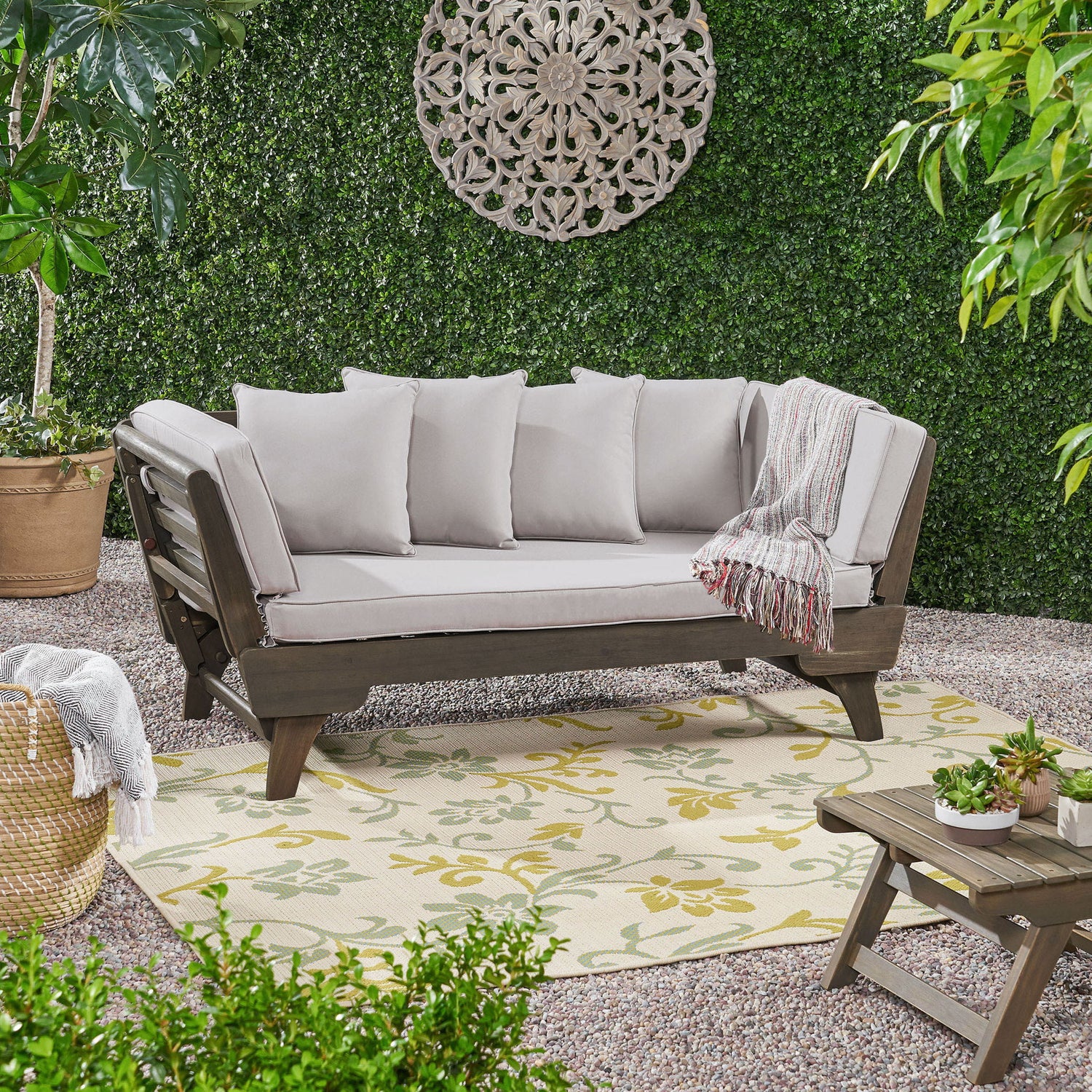 Ottavio - Convertible Sofa Daybed With Water Resistant Cushions