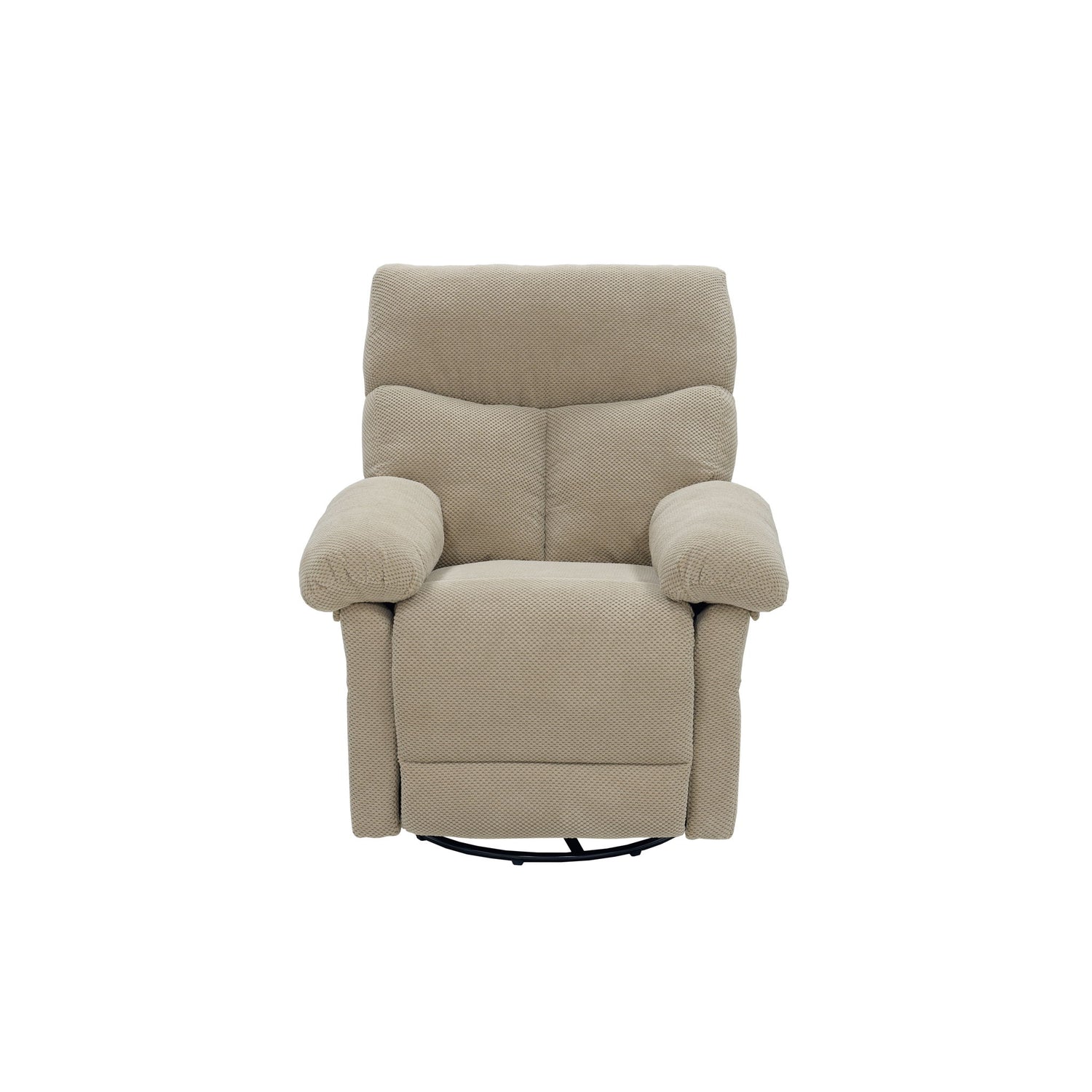 Swivel Rocker Recliner Chair With Manual Recline For Living Room