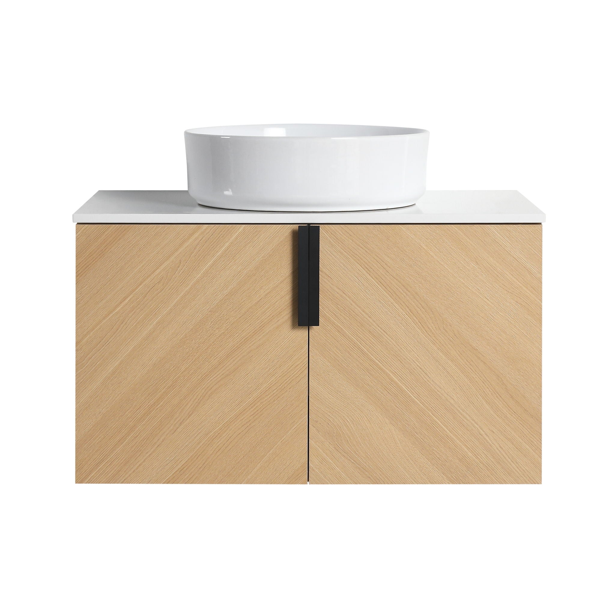 Wall Mounted Bathroom Vanity With Art Sink