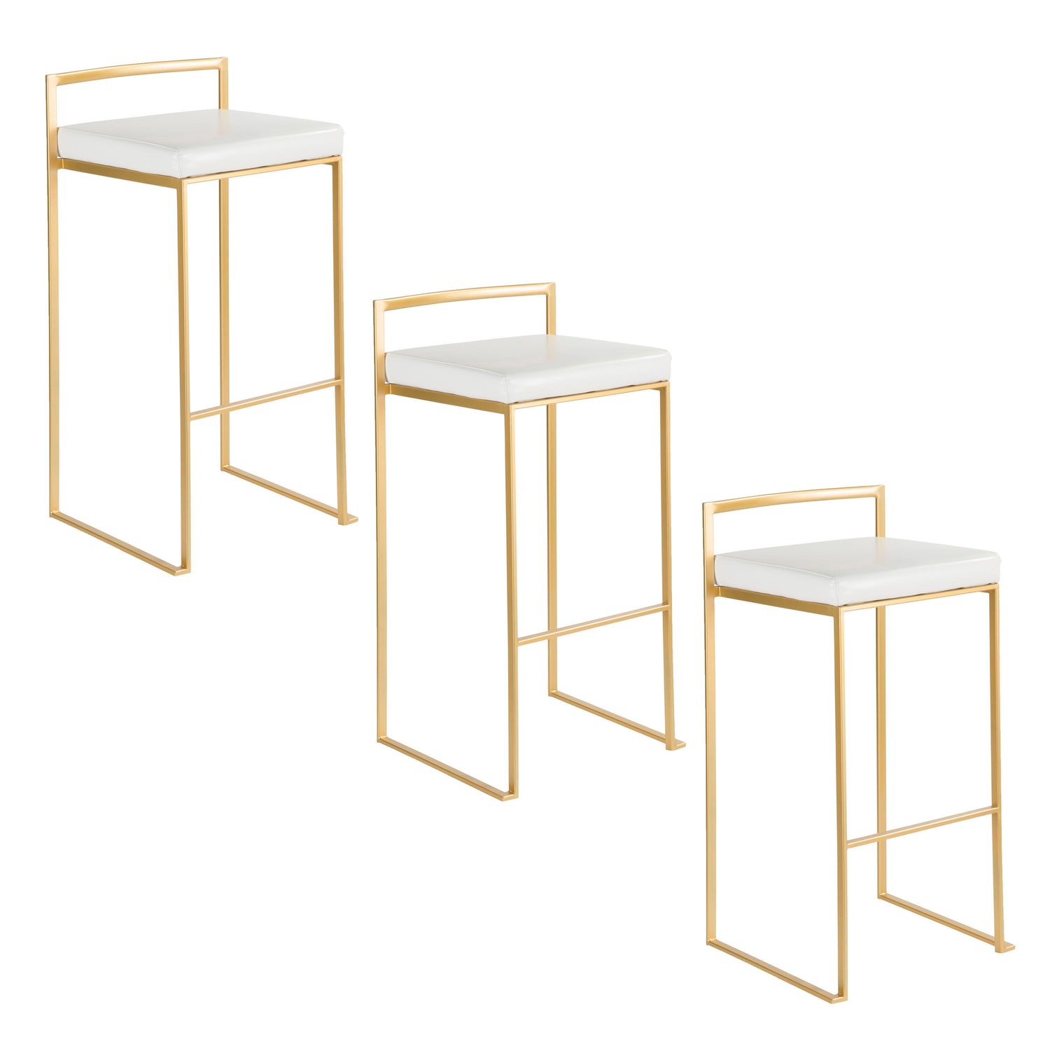 Fuji - Contemporary / Glam &amp; Quality Construction Barstool